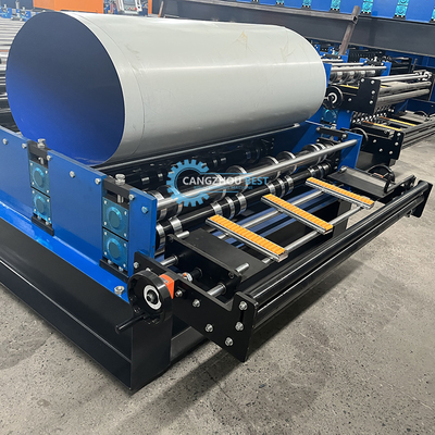 Peru phổ biến Tr4&amp;Tr5 Double Layer Steel Profile Galvanized Zinc Coating Roof Roll Forming Machine