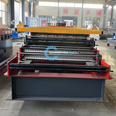 USA Design PLC Control Tự động cắt tấm lợp hai lớp Máy tạo hình cuộn
