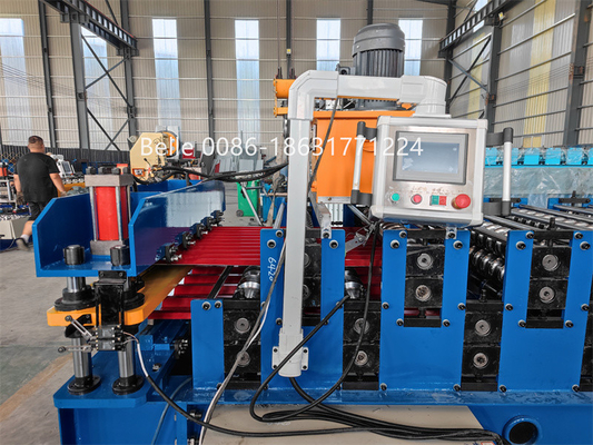Delta PLC 15-20m / phút Tốc độ Máy tạo cuộn hai lớp thiết kế thân thiện với người dùng