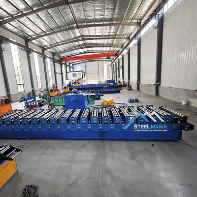 Máy tạo cuộn gạch thép hai lớp Delta PLC