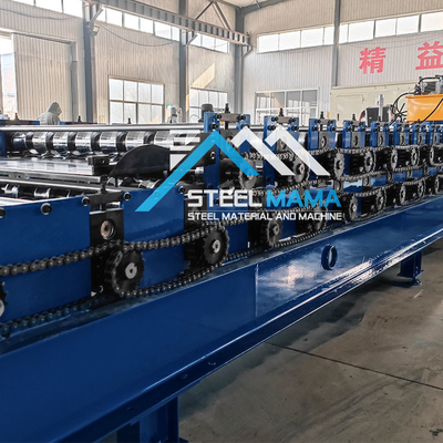 5.5Kw động cơ chính sức mạnh Máy tấm mái hai lớp 8-12m / phút Tốc độ hình thành cho mái nhà bền