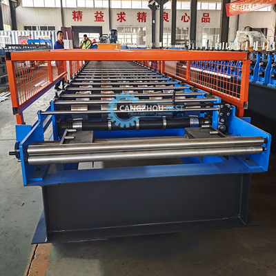 Máy tạo cuộn tấm mái bằng thép cắt PPGI GI tự động