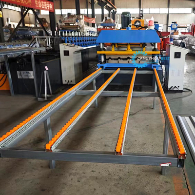 Máy tạo cuộn tấm mái bằng thép cắt PPGI GI tự động