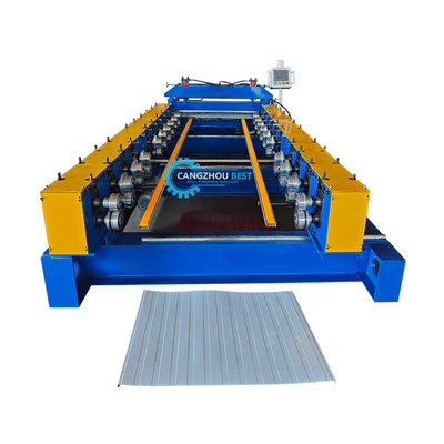 Tự động thay đổi kích thước tường bảng Steel Profile Roll Forming Machine cho PPGI GI