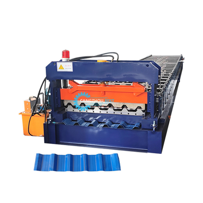 Nga phổ biến H44 Thép Profile Ống Ống Roofing Panel Roll Forming Machine