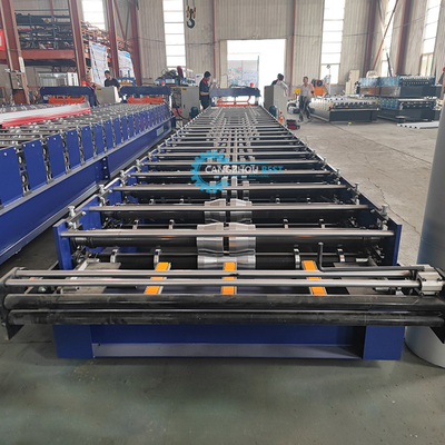 Nga phổ biến H44 Thép Profile Ống Ống Roofing Panel Roll Forming Machine