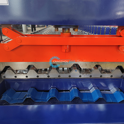 Nga phổ biến H44 Thép Profile Ống Ống Roofing Panel Roll Forming Machine