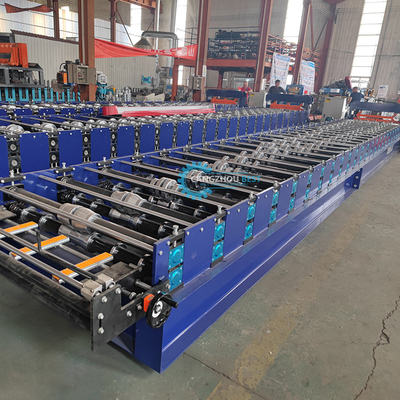 Nga phổ biến H44 Thép Profile Ống Ống Roofing Panel Roll Forming Machine