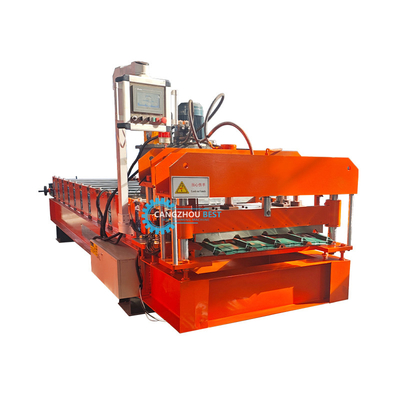 Máy tạo tấm mái bằng thép màu IBR