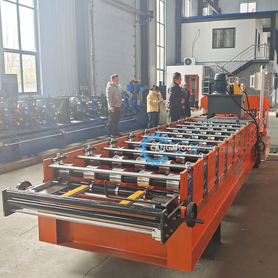 Máy tạo tấm mái bằng thép màu IBR