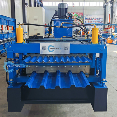 IBR 686 Lốp hình ruy lưng 762 Thép Profile Lớp hai mái nhà tấm cuộn hình máy