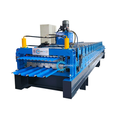 IBR 686 Lốp hình ruy lưng 762 Thép Profile Lớp hai mái nhà tấm cuộn hình máy