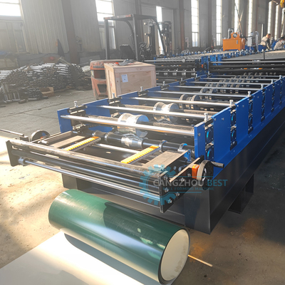 Máy tạo cuộn lớp hai lớp tấm mái cao tự động