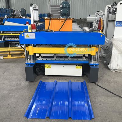15-20m / phút Máy tạo cuộn mái hai lớp cho nhu cầu sản xuất chiều rộng tùy chỉnh