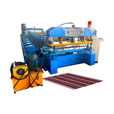 PLC hoàn hảo hình dạng bền mái nhà tấm cuộn hình máy
