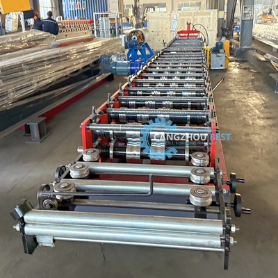 PLC điều khiển bảng thép tốc độ cao bảng điều khiển soffit Making Roll Forming Machine