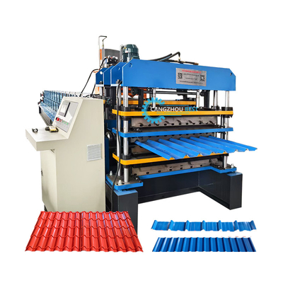 Ống mái gốm gốm IBR Ba Profile Trong Một Màu Máy Xây Dầu