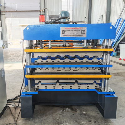 Ống mái gốm gốm IBR Ba Profile Trong Một Màu Máy Xây Dầu