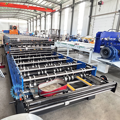 Ống mái gốm gốm IBR Ba Profile Trong Một Màu Máy Xây Dầu