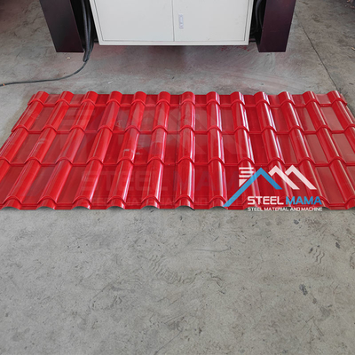 Nam Mỹ Bốn trụ cắt khung ba lớp mái ván tấm cuộn hình máy