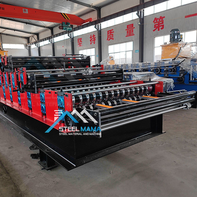 Nam Mỹ Bốn trụ cắt khung ba lớp mái ván tấm cuộn hình máy