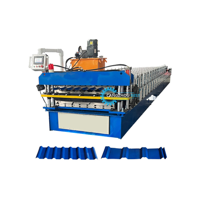 Máy cuộn tấm lợp hai lớp có động cơ chính 3Kw