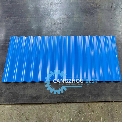 Color Steel PLC Control Three Function Triple Layer Rooing Sheets Profile Roll Forming Machine Máy hình thành hồ sơ