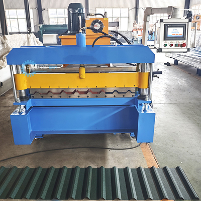 Máy tạo hình tôn lợp mái cắt thủy lực chính xác hiệu quả