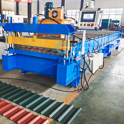 Máy tạo hình tôn lợp mái cắt thủy lực chính xác hiệu quả