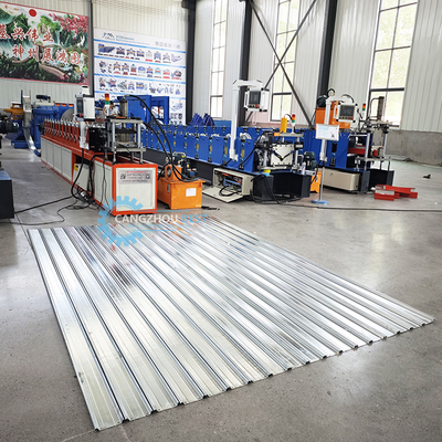 Máy tạo hình cán nguội cửa cuốn tùy chỉnh với hệ thống truyền động xích hoặc hộp số