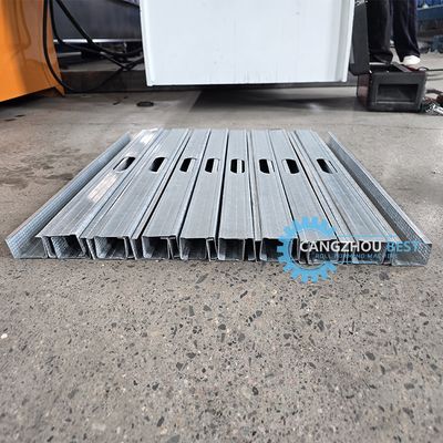 Máy tạo cuộn kim loại 2 kích cỡ với máy đâm thủy lực