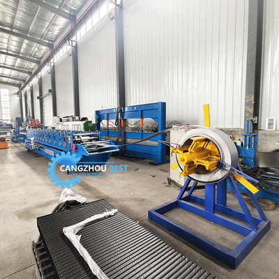 Máy tạo hình cán thủy lực để tạo dầm hộp thép mạ kẽm với nhiều kích cỡ