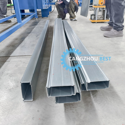 Máy tạo hình cán thủy lực để tạo dầm hộp thép mạ kẽm với nhiều kích cỡ