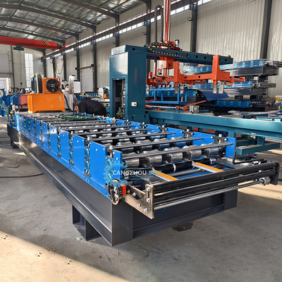 Máy tạo hình ngói lợp kim loại tốc độ cao thủy lực
