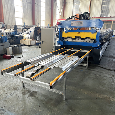 PLC điều khiển thủy lực thép sàn sàn sàn Roll hình thành máy