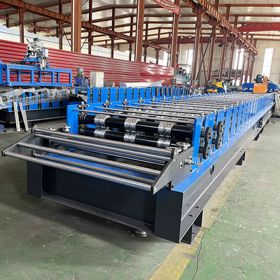 PLC điều khiển thủy lực thép sàn sàn sàn Roll hình thành máy