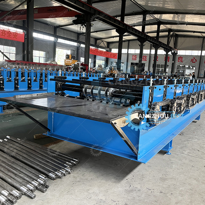 Máy tạo hình tôn sàn bằng thép hình servo motor