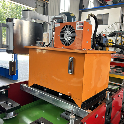 Máy cán tôn kim loại tự khóa màu thép, điều khiển PLC