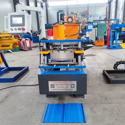 Máy tạo cuộn tấm mái bằng thép màu Double Self Lock Steel Metal Profile