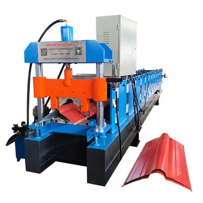 Thiết kế phổ biến đèn flash thung lũng Ridge Cap Roll Forming Machine