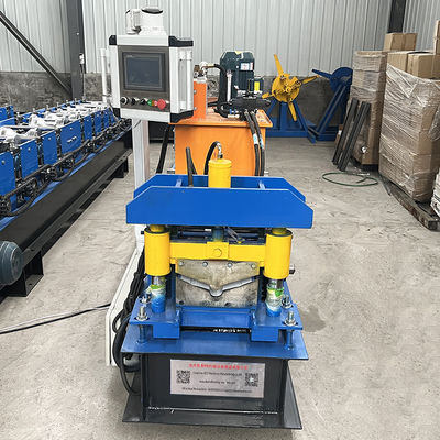 Máy tạo hình nóc thép với điện áp 380v, 14 cặp lô và hệ thống thủy lực 40# cho thiết kế mái tôn IBR