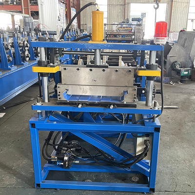 Máy tạo hình tôn thép màu di động Kr18, kiểu mái đứng