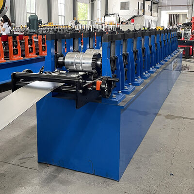 Máy tạo hình nguội xà gồ C thép mạ kẽm, máng xối
