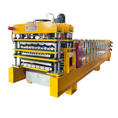 Dây chuyền sản xuất máy cán tôn mái ba lớp PPGI & GI