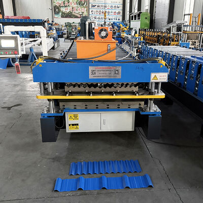 One Machine, Two Profiles, Unlimited Possibilities! Double layer Automatic conversion roof making machine