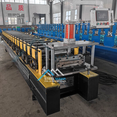 Tấm lợp dân dụng Tấm lợp mái Sleflock Máy tạo hình cuộn 3kw