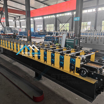 Tấm lợp dân dụng Tấm lợp mái Sleflock Máy tạo hình cuộn 3kw