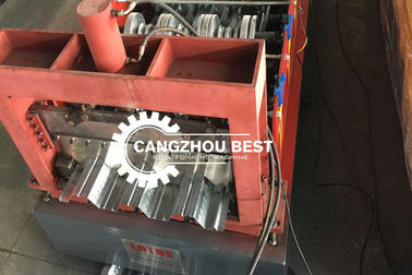 Độ rộng cuộn 1250mm kim loại thép mạ sàn sàn làm giấy làm giấy Roll hình thành máy