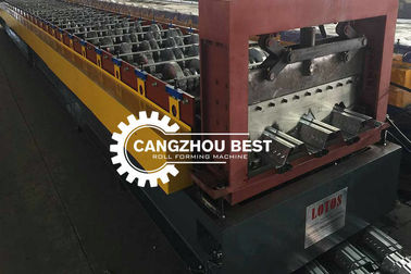 Độ rộng cuộn 1250mm kim loại thép mạ sàn sàn làm giấy làm giấy Roll hình thành máy