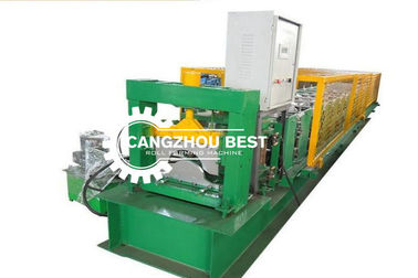 Máy chế biến tấm thép màu PLC Control Roof Tile Roll Top Ridge Cap